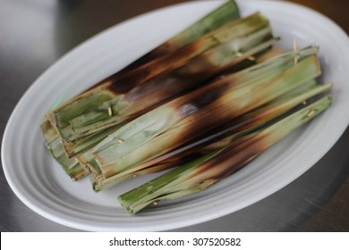 Traditional Local Food Otak Otak Close Up