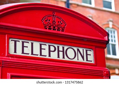 Traditional London Phone Booth