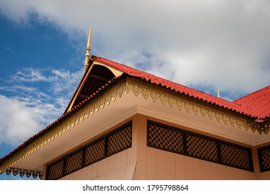 Traditional Malay House Interior With Ornaments, Tanjungpinang, Riau Islands, Indonesia