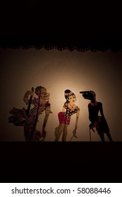 A Traditional Malaysian Shadow Puppet Show (Wayang Kulit)