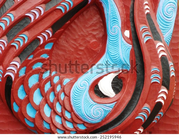 Traditional Maori Art New Zealand Stock Photo Edit Now