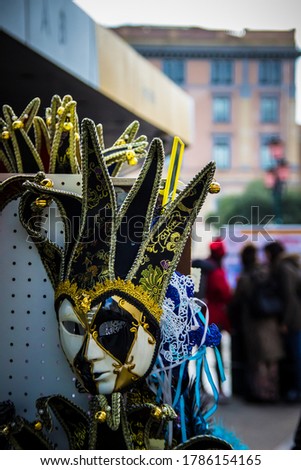 Traditional Mask for the Carnival Of Venice