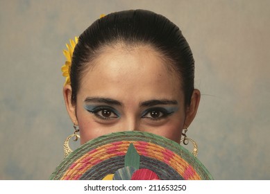 Traditional Mexican dancer from Nayarit