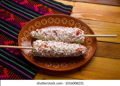 Traditional mexican elote