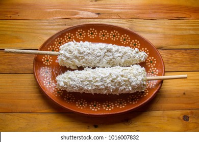 Traditional mexican street corn