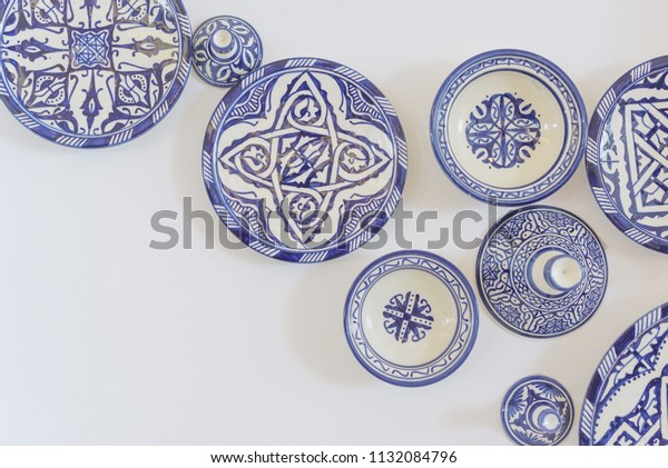 Traditional Moroccan Plates Wall Decoration Stock Photo Edit Now