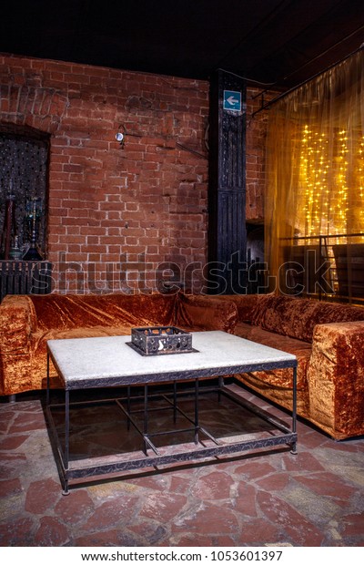 Traditional Moroccan Style Interior Restaurant Lounge Stock Photo Edit Now 1053601397