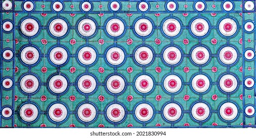 Traditional mosaic tile pattern as commonly found on the facade of traditional Chinese shop houses. - Powered by Shutterstock