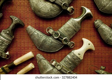 Traditional Omani Silver Daggers