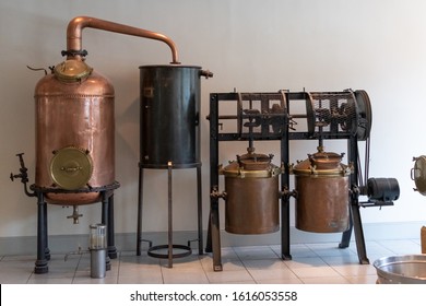 Traditional Perfume Making Equipment Used For Essential Oil Distillation