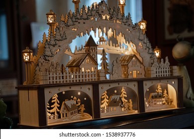 Traditional Plywood 3d Shape Diorama Christmas Stock Photo 1538937776 ...