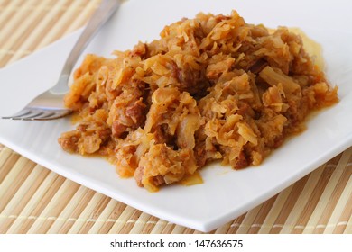 Traditional Polish Bigos 