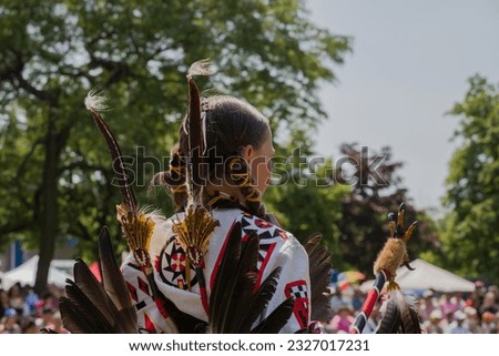 Traditional Pow Wow dance festival. A full day of dancing, drumming and performances. first nations, culture first nations, canada traditional dancers.