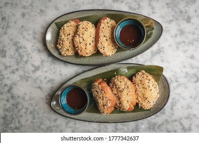 Traditional Prawn Asian Prawn Toast