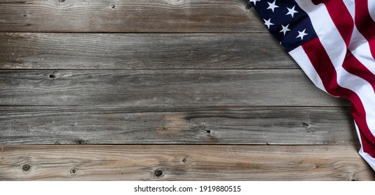 Traditional red, white and blue US Flag for Independence, Memorial, or Veterans Day holidays 
