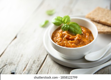 Traditional Roasted Eggplant Capsicum Dip