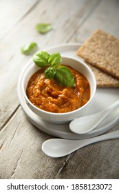 Traditional Roasted Eggplant Capsicum Dip