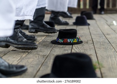 Traditional Romanian Dance Detail