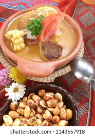 Traditional Sancocho Soup From Ecuador