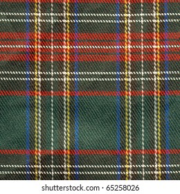 Traditional Scottish Tartan Textile Pattern Useful As A Background