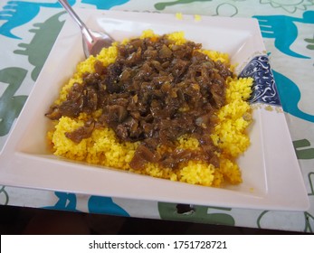 A Traditional Senegalese Dish Called Yassa, Dakar, Senegal