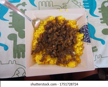 A Traditional Senegalese Dish Called Yassa, Dakar, Senegal