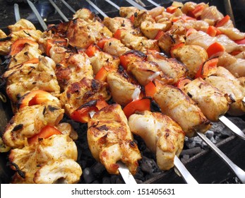 Traditional shish kebab