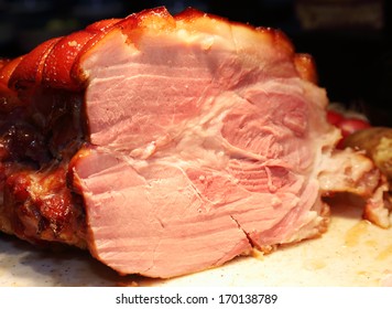 Traditional Sliced Honey Glazed Ham