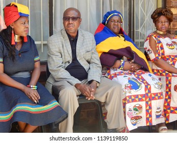 Traditional South African Wedding Between, Xhosa And Ndebele - Johannesburg, South Africa, 29 October 2017                       