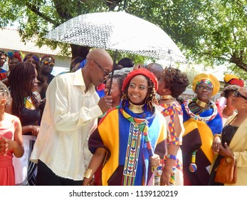 Traditional South African Wedding Between, Xhosa And Ndebele - Johannesburg, South Africa, 29 October 2017                       