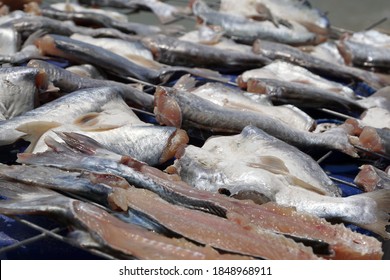 Traditional South East Asian Food Preservation - Salted Fish Under The Sun