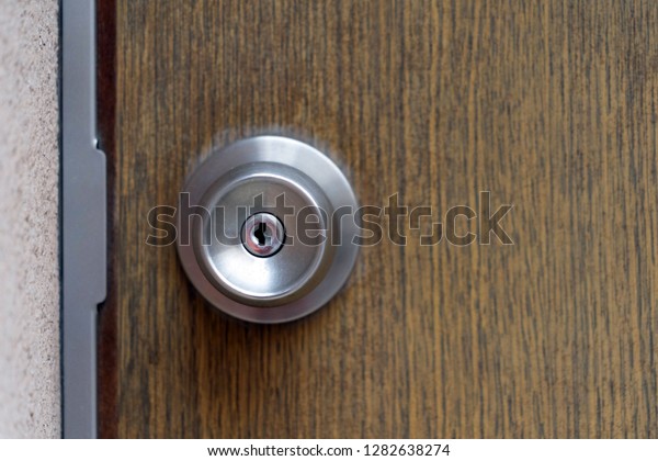 Traditional Style Door Knob Door Japanese Stock Photo Edit