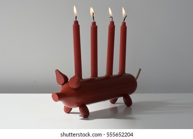 Traditional Swedish Christmas Candle Holder