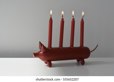 Traditional Swedish Christmas Candle Holder