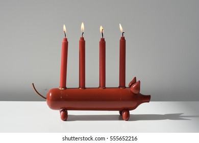 Traditional Swedish Christmas Candle Holder