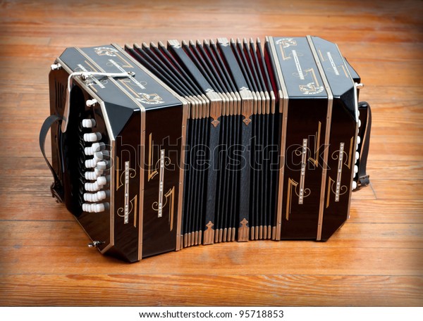 Traditional Tango Musical Instrument Called Bandoneon Stock Photo (Edit ...