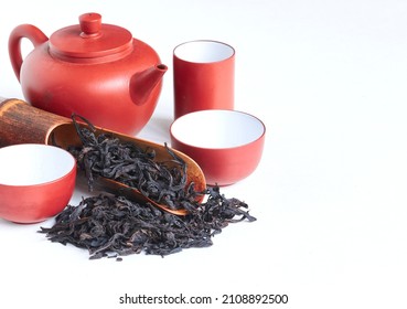 Traditional сhinese teapot made of Yixing clay, oolong 