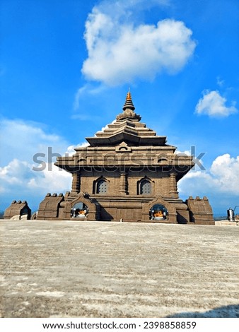 Traditional temple in kerala jadayu temple