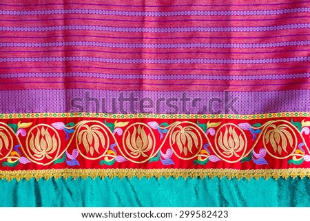 Traditional thai pattern for a background