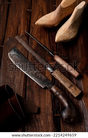 Similar – three old kitchen knives