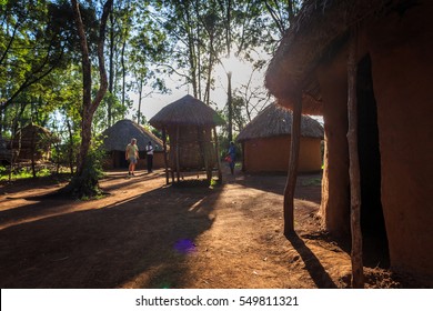 Traditional, Tribal Hut Of Kenyan People, Nairobi