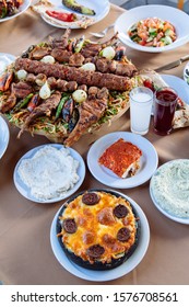 Traditional Turkish Adana Kebab Kebap Meat Stock Photo 1576708561 ...