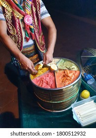 Traditional Turkish Candyman Making Candy