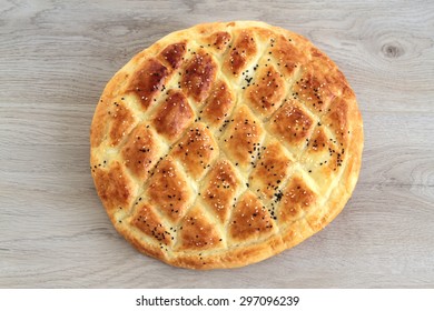 Traditional Turkish Ramadan Pita Bread 