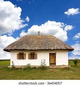 Traditional Ukrainian Rural House