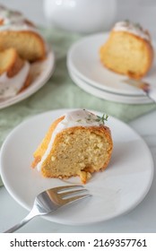 Traditional Vanilla Pound Cake With Orange Extract