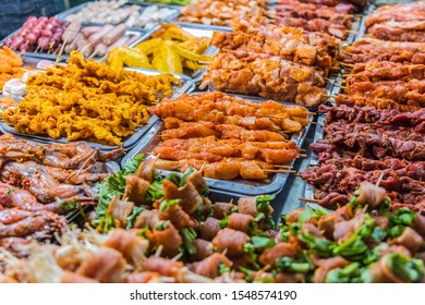 Traditional Vietnamese Street Food Sold In Sapa In Lao Cai Province In Northwest Vietnam