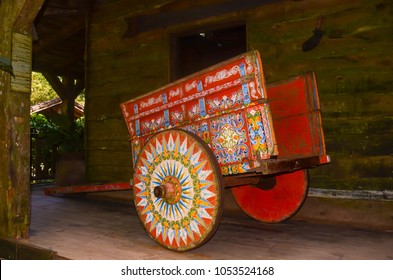 Traditional wagon or carreta of Costa Rica