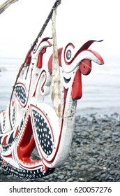 Traditional War Canoe, Alotau, Papua New Guinea