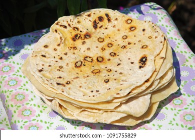 Traditional Wheat Armenian Lavash Bread. Lavash Is Not Just Flatbread, It’s Part Of History And Culture, And It Has Its Own Legend.